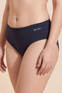 Lavos Medium Rise Full Coverage Hipster Period Panty (Pack of 2) - Black Navy — thumbnail 7